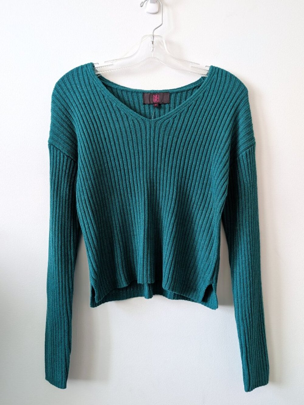 NWT NOBO Ribbed V-Neck Sweater | Medium